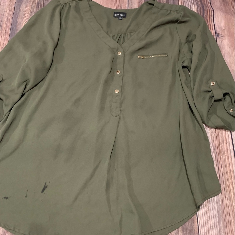 Zenobia blouse